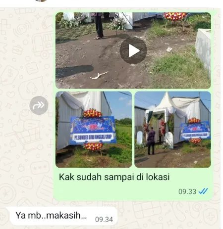 Pengiriman Karangan Bunga Ngaran Kaligesing
